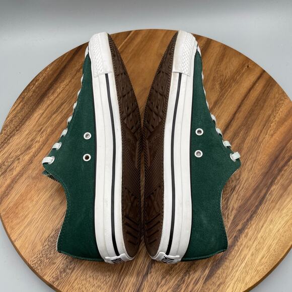 Converse All Star Chuck Low Taylor Shoes Mens 10 Green Skate Comfort Walking - Picture 6 of 8